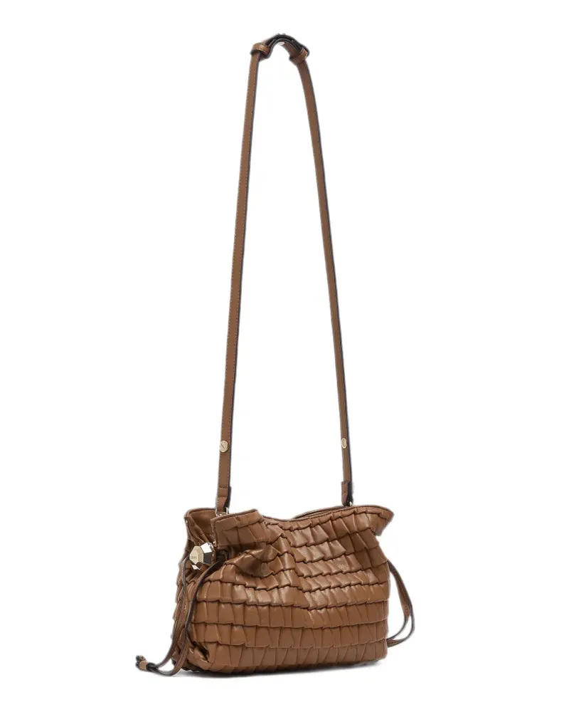 Liu Jo small Riccy embossed bag - Braun Braun