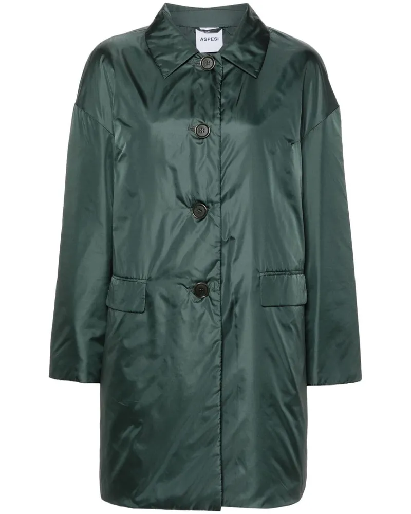 ASPESI Teena Trenchcoat - Grün Grün