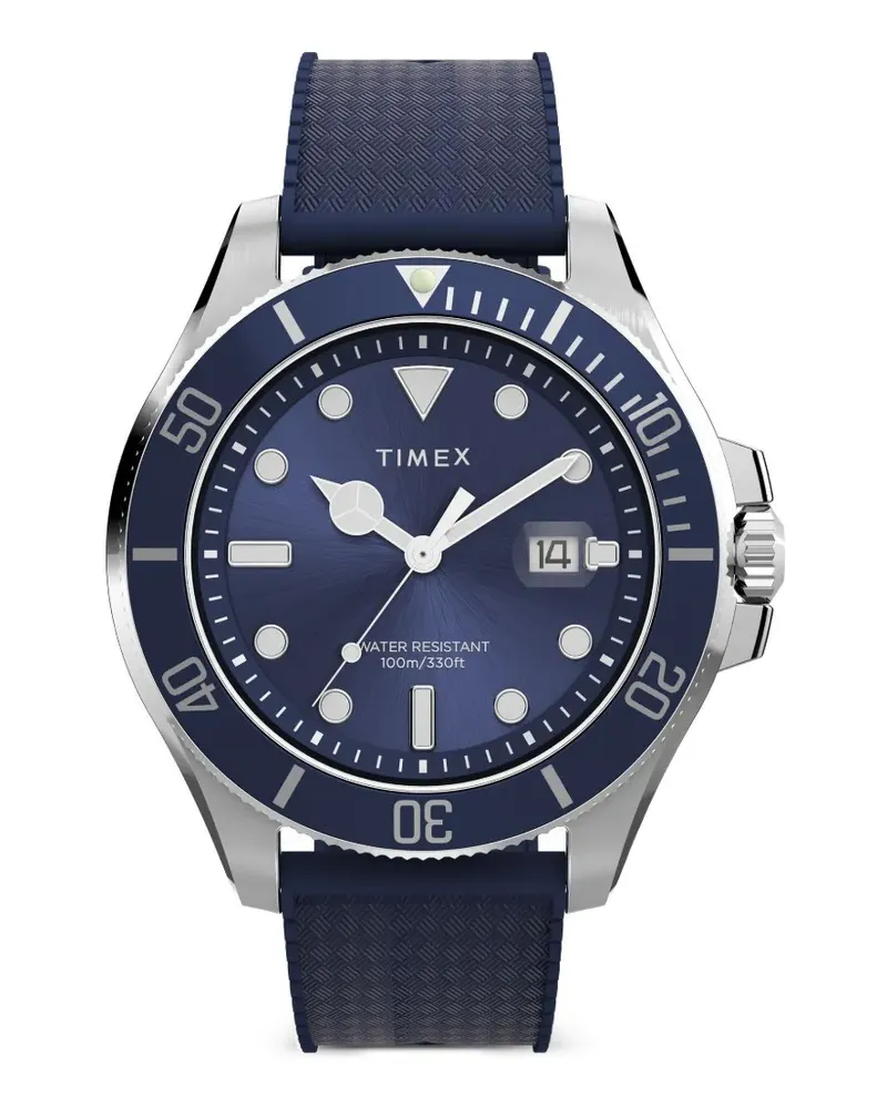 Timex Harborside Coast 44mm watch - Blau Blau