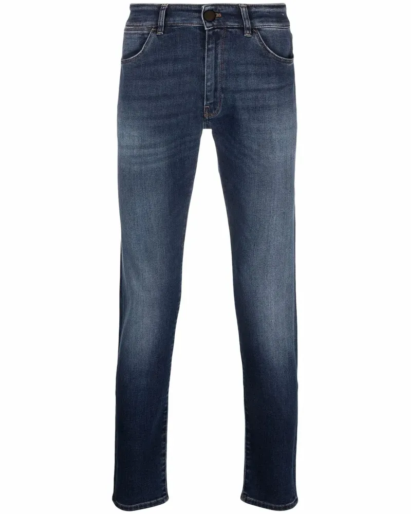 PT TORINO Halbhohe Slim-Fit-Jeans - Blau Blau