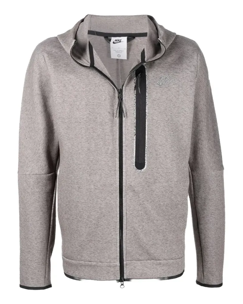 Nike Tech Fleece Kapuzenjacke - Grau Grau