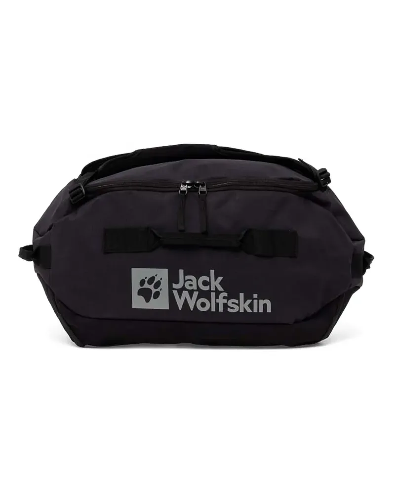 Jack Wolfskin All-In Reisetasche mit Reißverschluss 35cm - Schwarz Schwarz