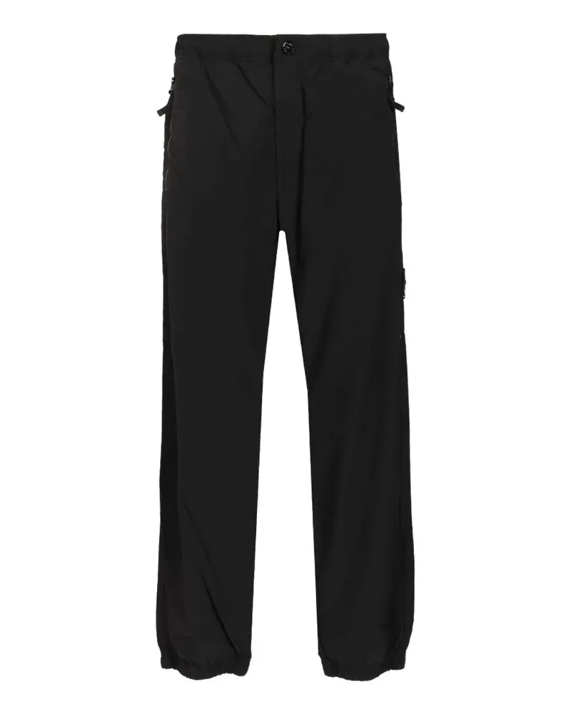 Stone Island Jogginghose mit Patch-Detail - Schwarz Schwarz
