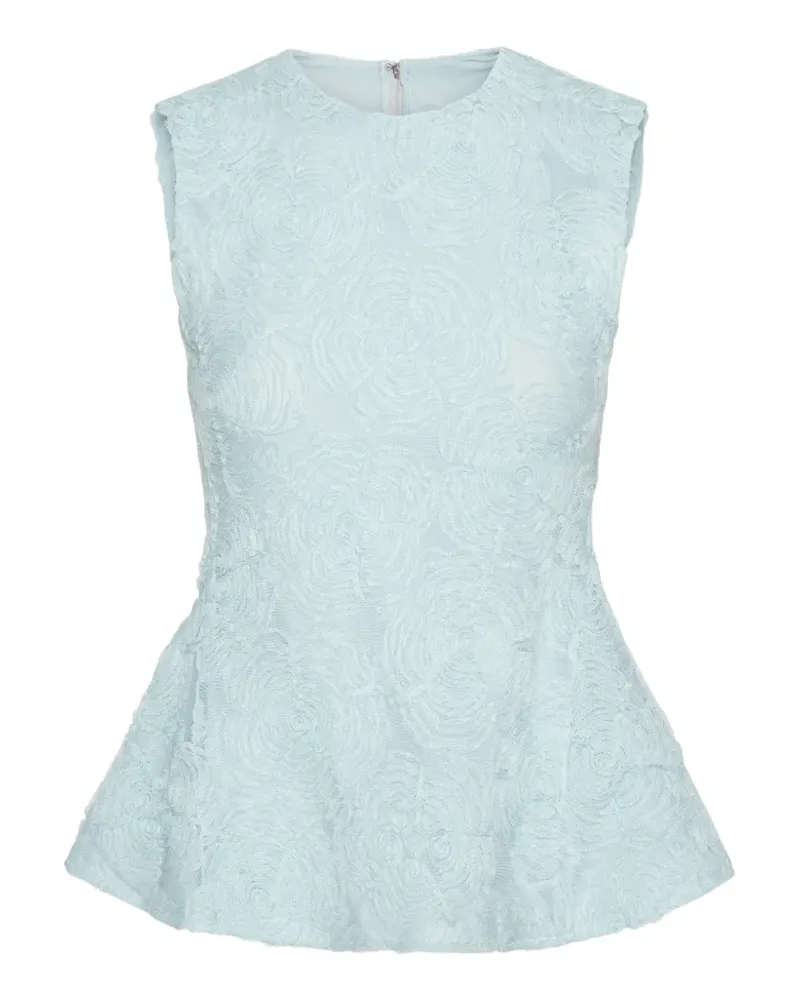 ROTATE Birger Christensen Ärmellose Bluse - Blau Blau