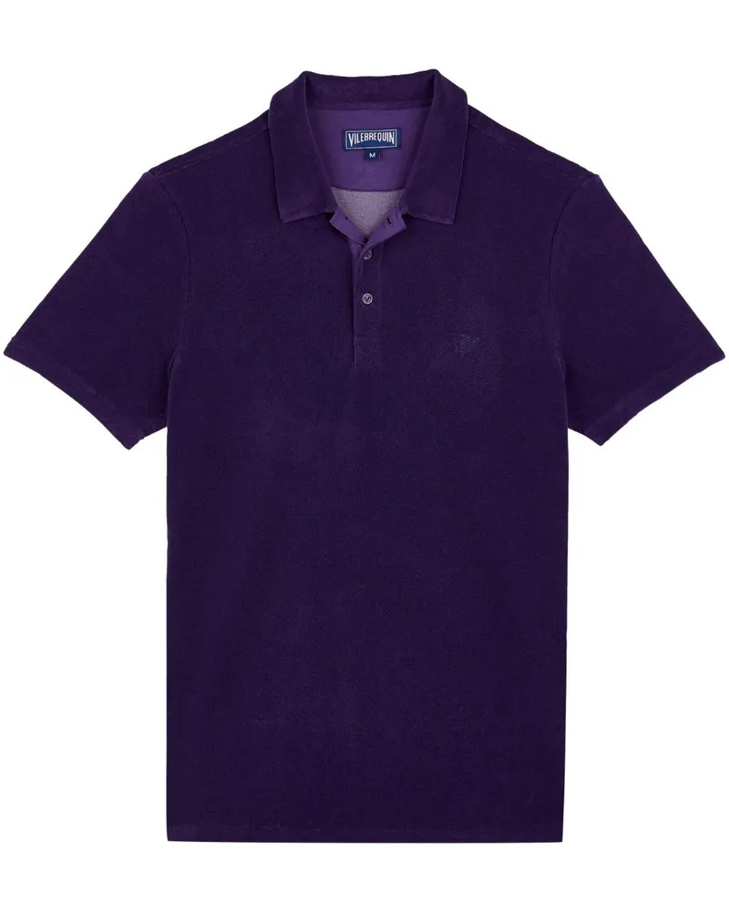 Vilebrequin Poloshirt aus Frottee - Blau Blau