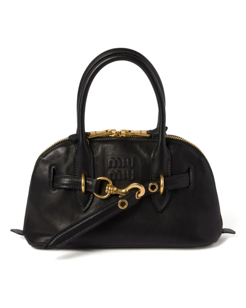 Miu Miu Aventure Tote Bag - Schwarz Schwarz