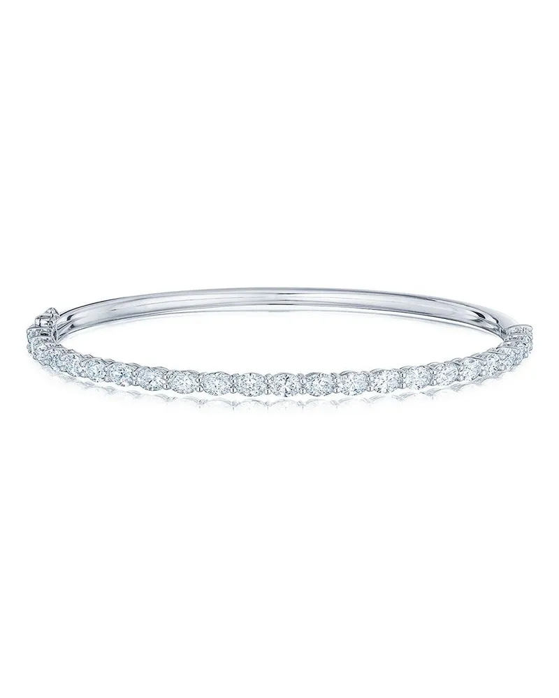 KWIAT 18kt Weißgoldarmreif mit Diamanten - Silber Silber