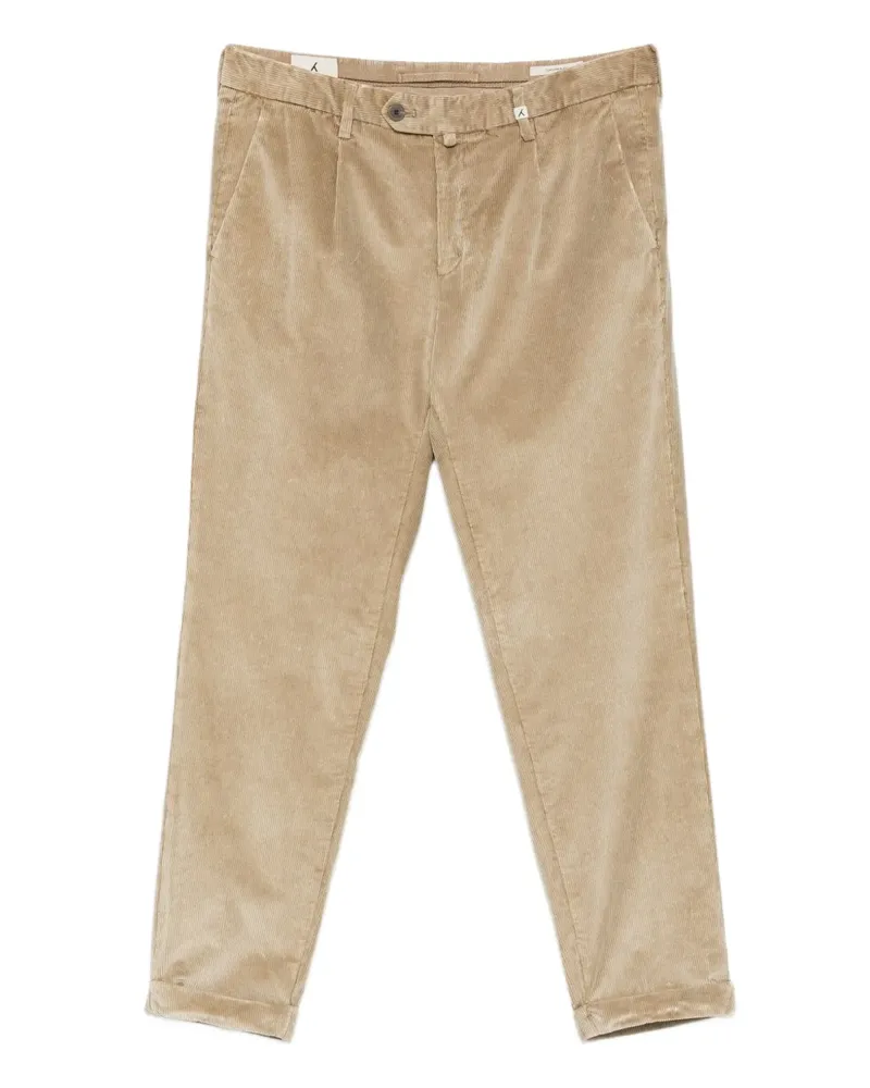 MYTHS Zeus-P Hose aus Cord - Nude Nude