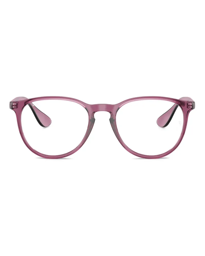 Ray Ban Erika Brille mit rundem Gestell - Rosa Rosa