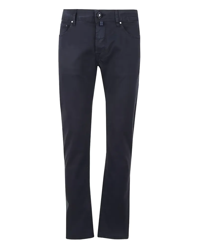Jacob Cohën Five-Pocket-Hose - Blau Blau