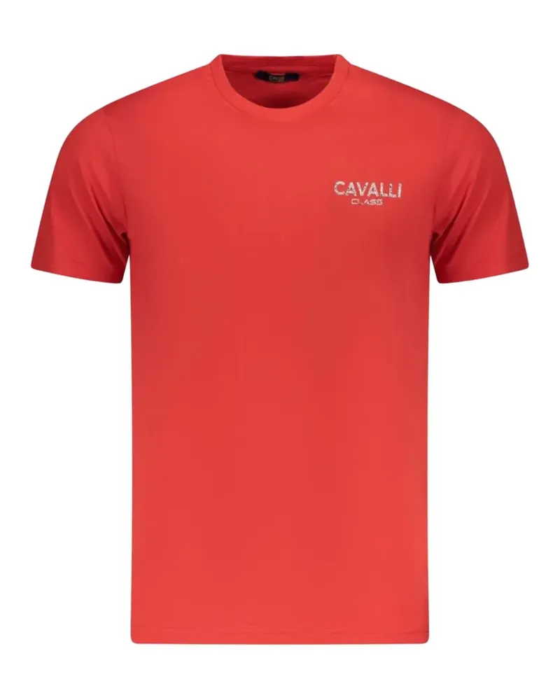 Roberto Cavalli logo-print T-Shirt - Rot Rot