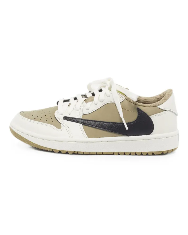Jordan x Travis Scott Air  1 Retro Low OG SP Sneakers - Nude Nude