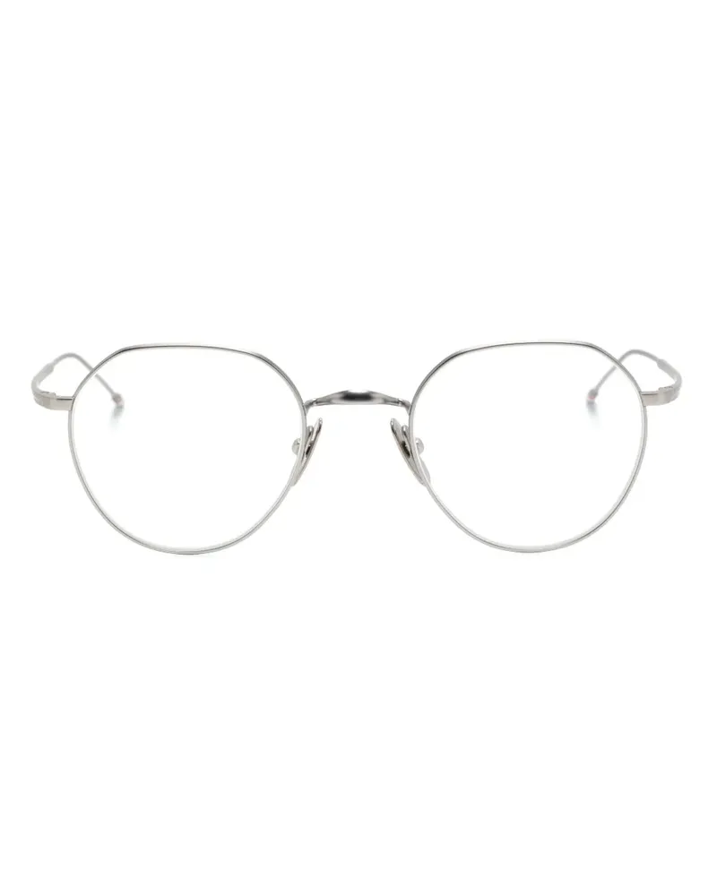 Thom Browne Brille mit rundem Gestell - Grau Grau