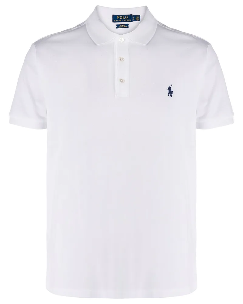 Ralph Lauren Pikee-Poloshirt - Weiß Weiß