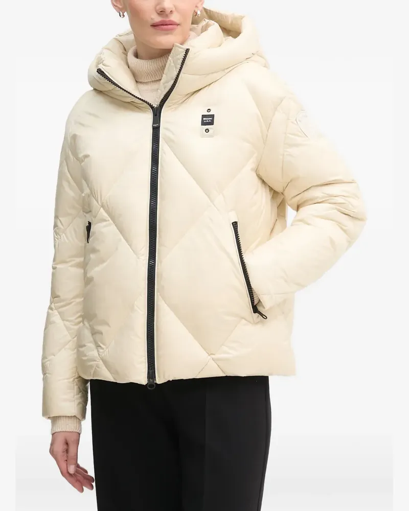 Blauer hooded quilted jacket - Nude Nude