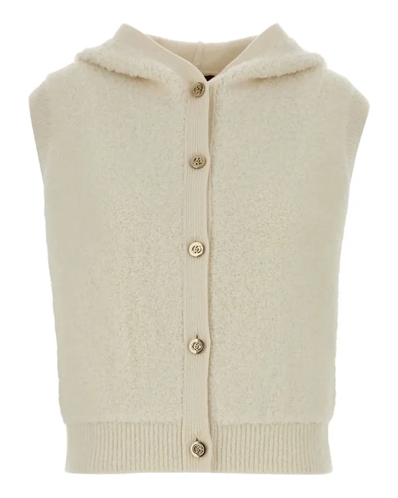 Gucci Pullunder mit Kapuze - Nude Nude