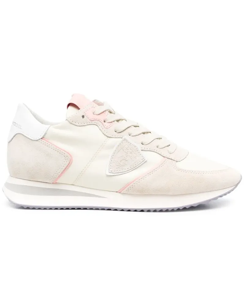 Philippe Model Sneakers mit Logo-Patch - Nude Nude