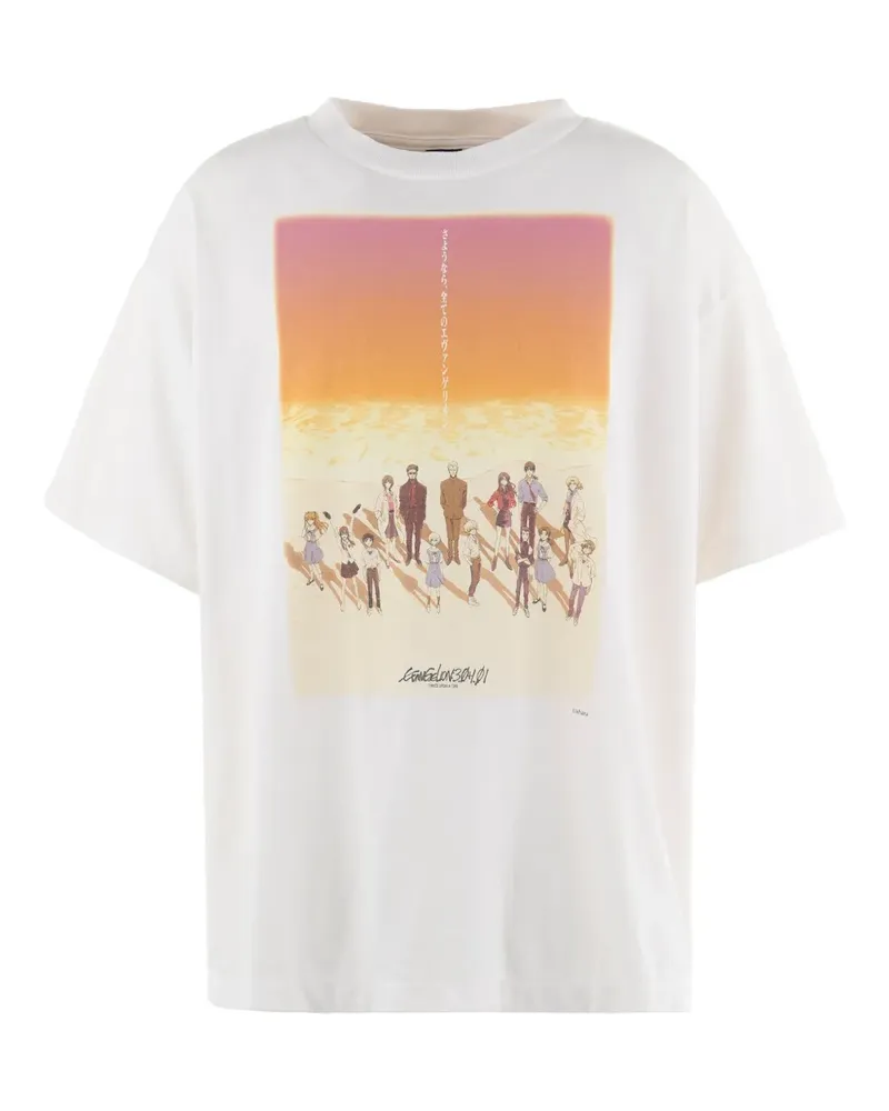 SAINT MXXXXXX Klassisches T-Shirt - Weiß Weiß
