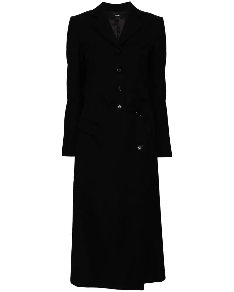GOEN.J Kleid mit Blazer-Einsatz - Schwarz Schwarz