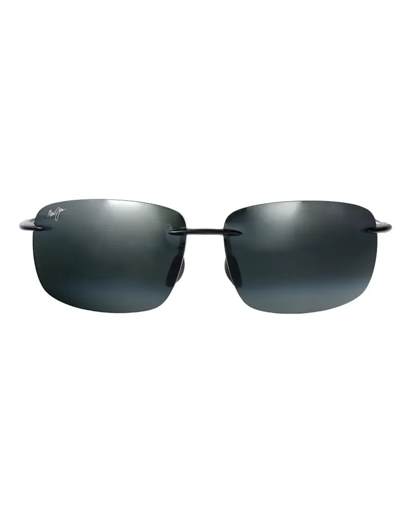 Maui Jim Breakwall rectangle-frame sunglasses - Schwarz Schwarz