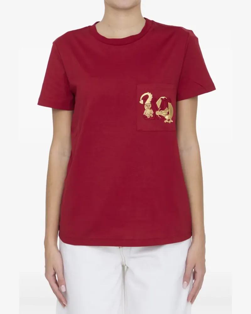 Max Mara Elmo T-Shirt - Rot Rot