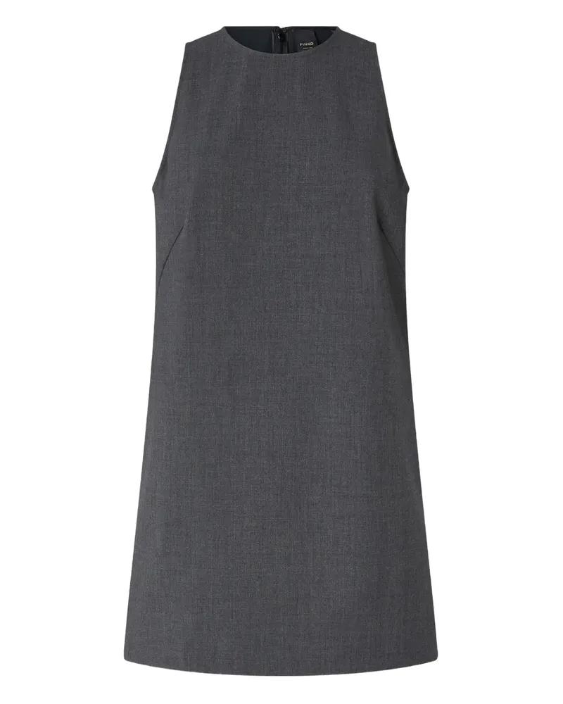 Pinko Ärmelloser Playsuit mit rundem Ausschnitt - Grau Grau