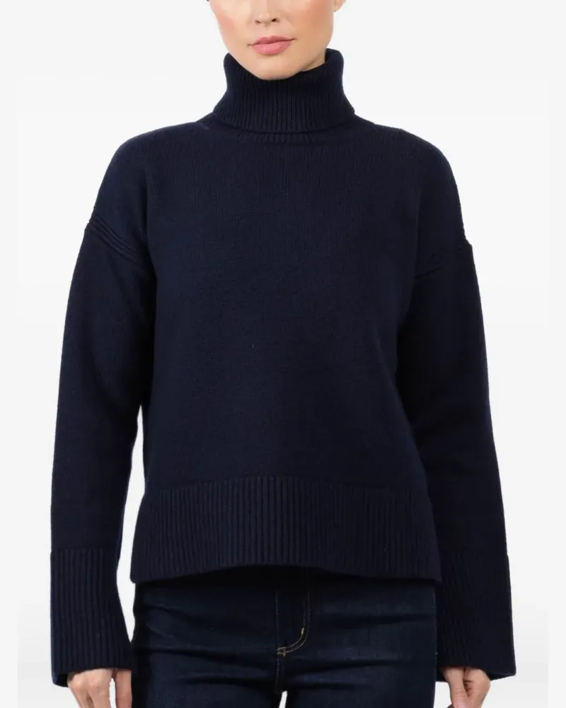 Seafarer Pullover mit tiefen Schultern - Blau Blau