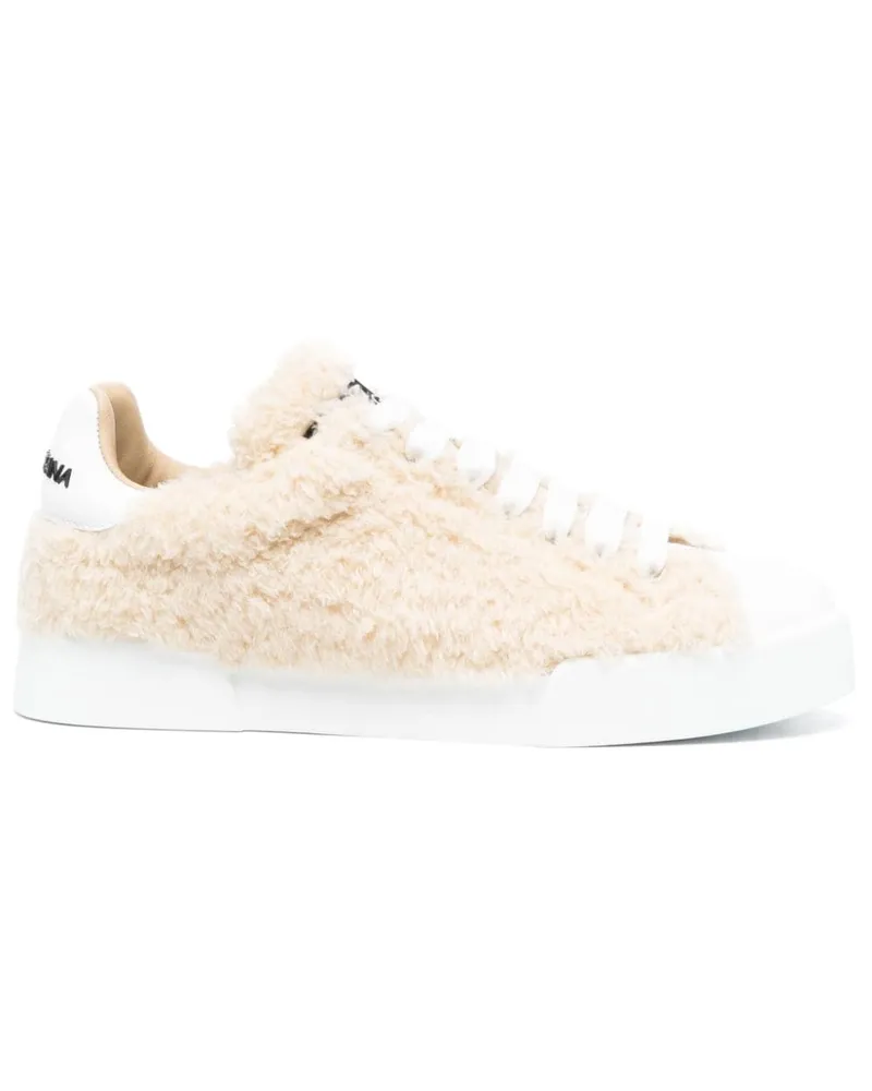 Dolce & Gabbana Sneakers mit Logo-Prägung - Weiß Weiß