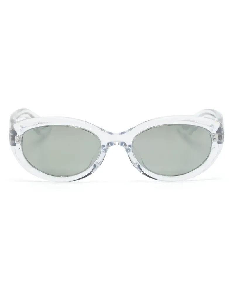 Oliver Peoples x Khaite 1969c Brille mit ovalem Gestell - Nude Nude