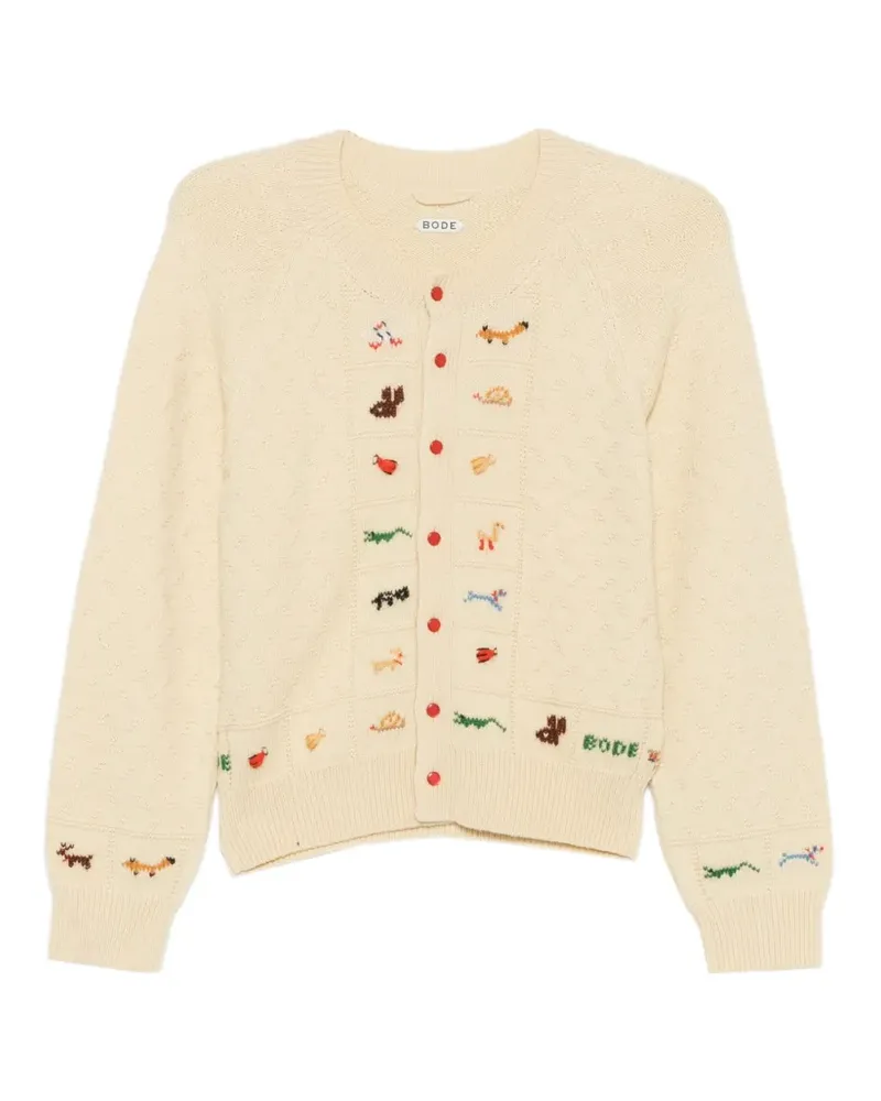 BODE Zoologist cardigan - Gelb Gelb