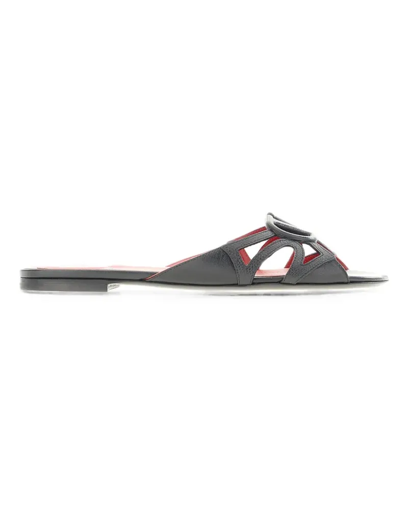 Valentino Garavani Wonderweb Sandalen mit Cut-Out - Schwarz Schwarz
