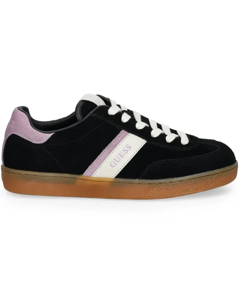 Guess Sneakers mit Logo-Print - Schwarz Schwarz