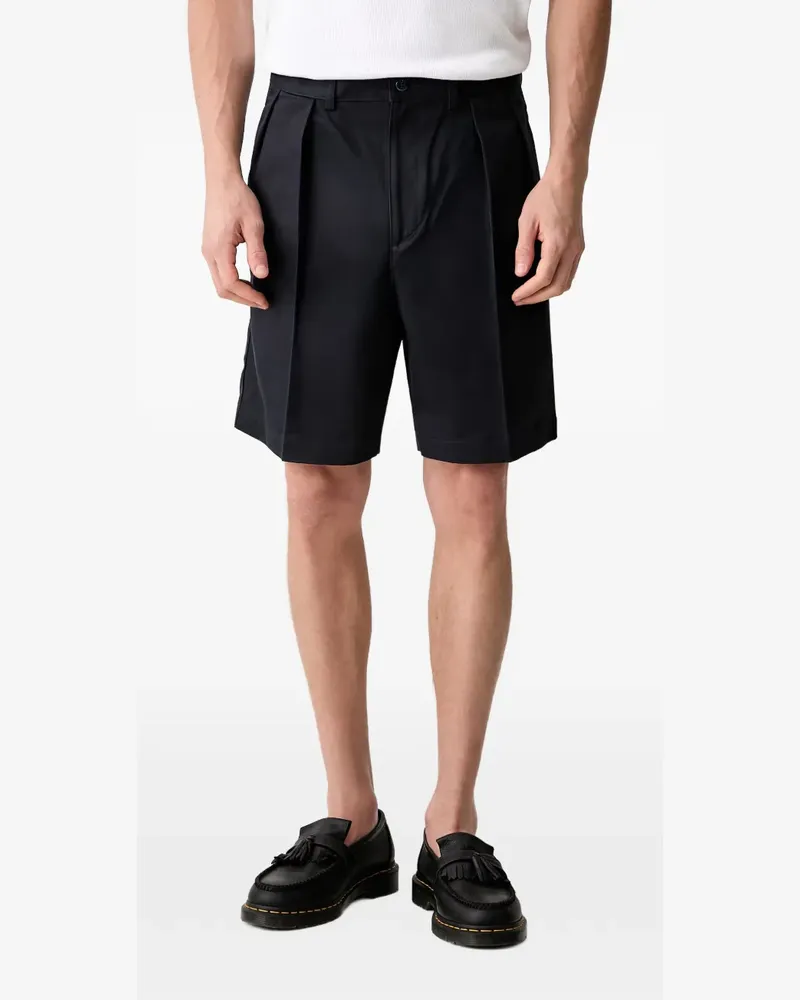 Wacko Maria Shorts mit Falten - Blau Blau