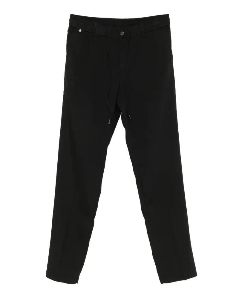HUGO BOSS drawstring-waist trousers - Schwarz Schwarz