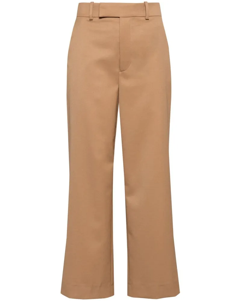 Frame Denim Easy Slim Crop Hose - Braun Braun