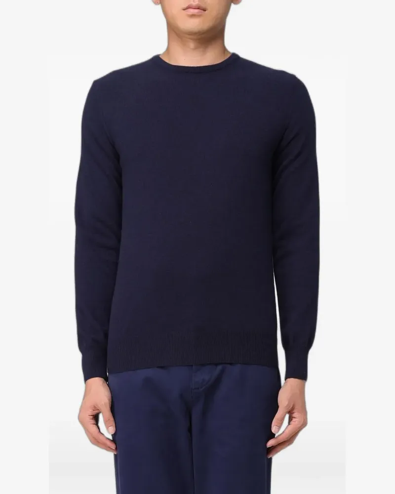 XC Pullover mit rundem Ausschnitt - Blau Blau