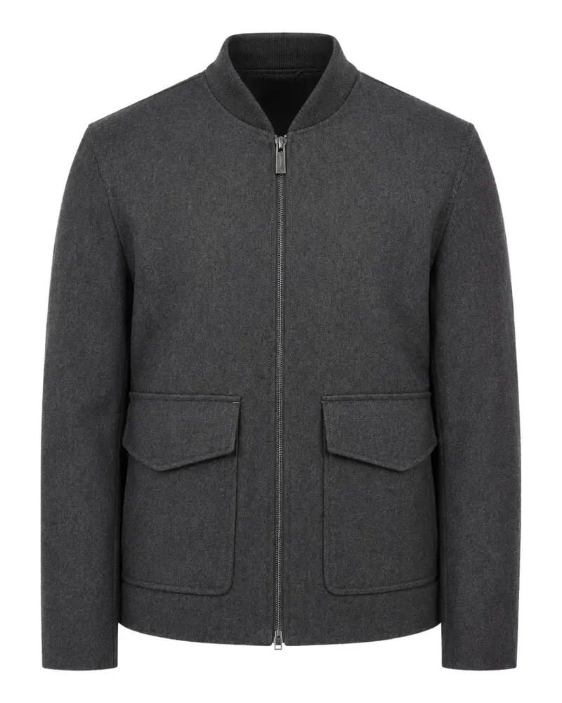 Paolo Pecora Milano Jacke mit Reißverschluss - Grau Grau
