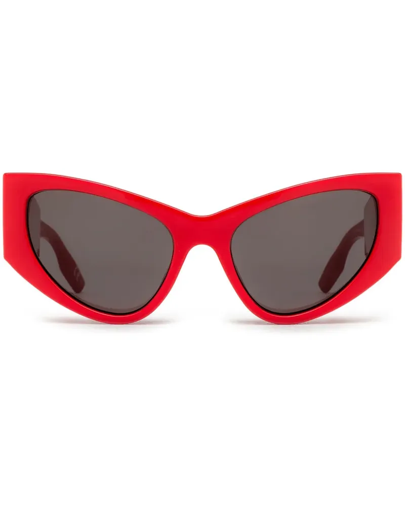 Balenciaga Klassische Cat-Eye-Sonnenbrille - Rot Rot