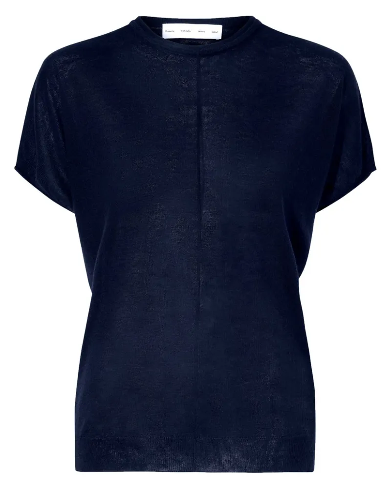 Proenza Schouler Ares Strickoberteil - Blau Blau
