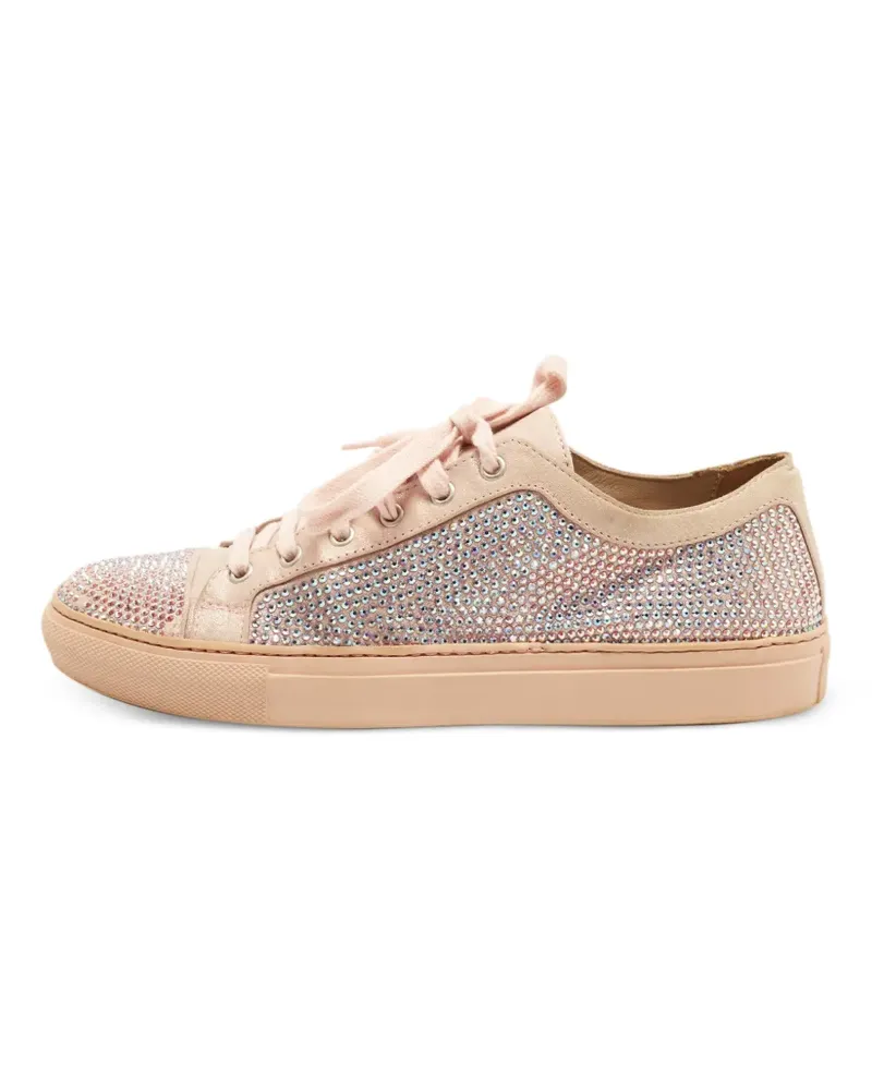 Le Silla Sneakers mit Kristallen - Rosa Rosa