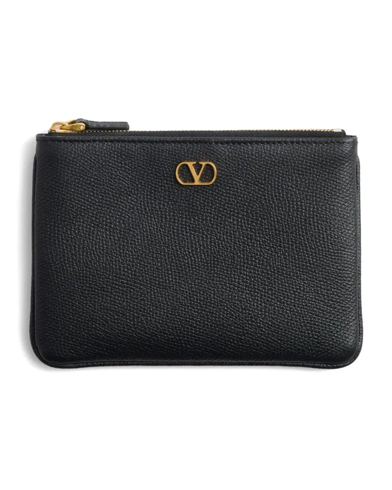 Valentino Garavani VLogo Signature Clutch - Schwarz Schwarz