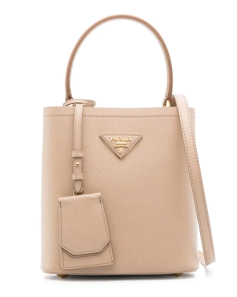 Prada Kleiner Panier Shopper - Nude Nude