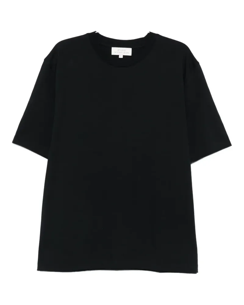 Studio Nicholson crewneck t-shirt - Schwarz Schwarz