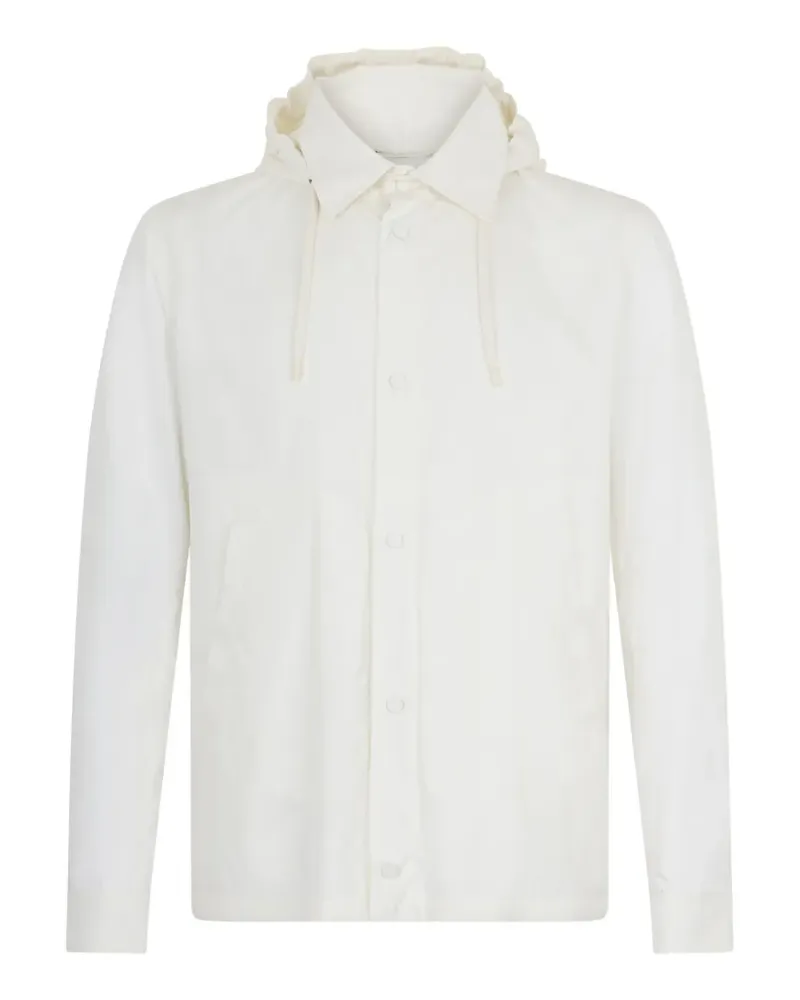 Herno hooded shirt jacket - Nude Nude