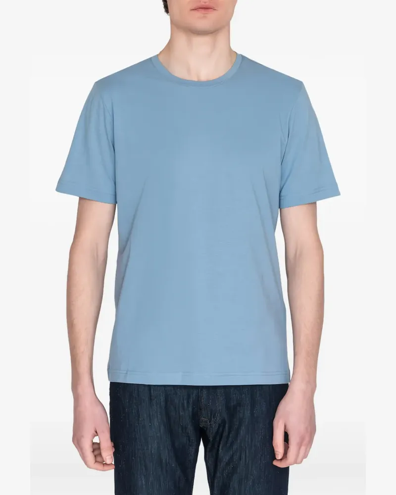 Pal Zileri T-Shirt mit Rundhalsausschnitt - Blau Blau