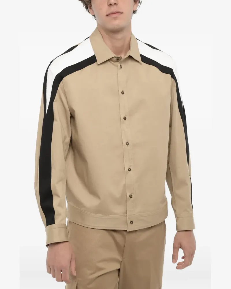 Neil Barrett Jacke mit langen Ärmeln - Nude Nude