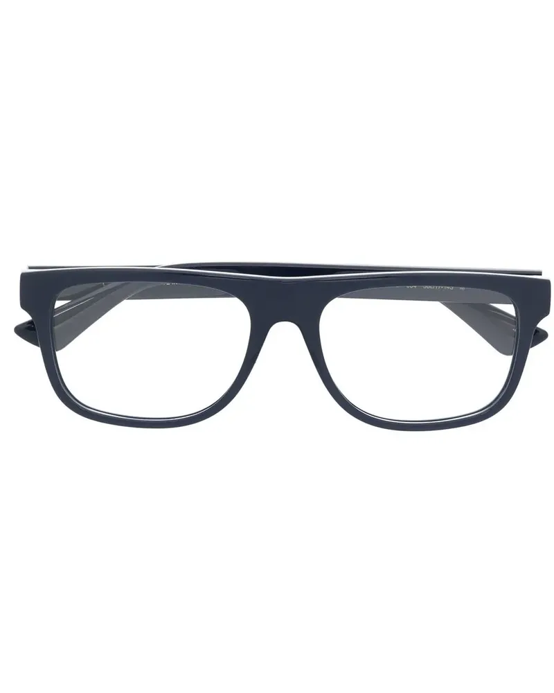 Gucci rectangle-frame optical glasses - Blau Blau