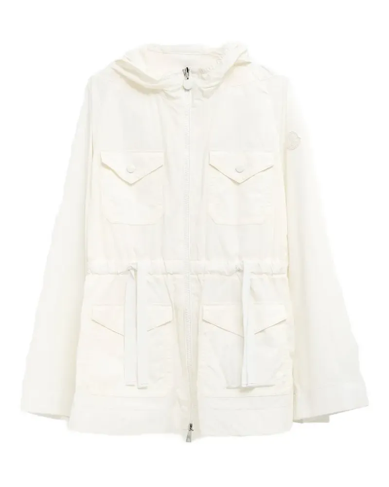 Moncler Paletuvier hooded military jacket - Weiß Weiß