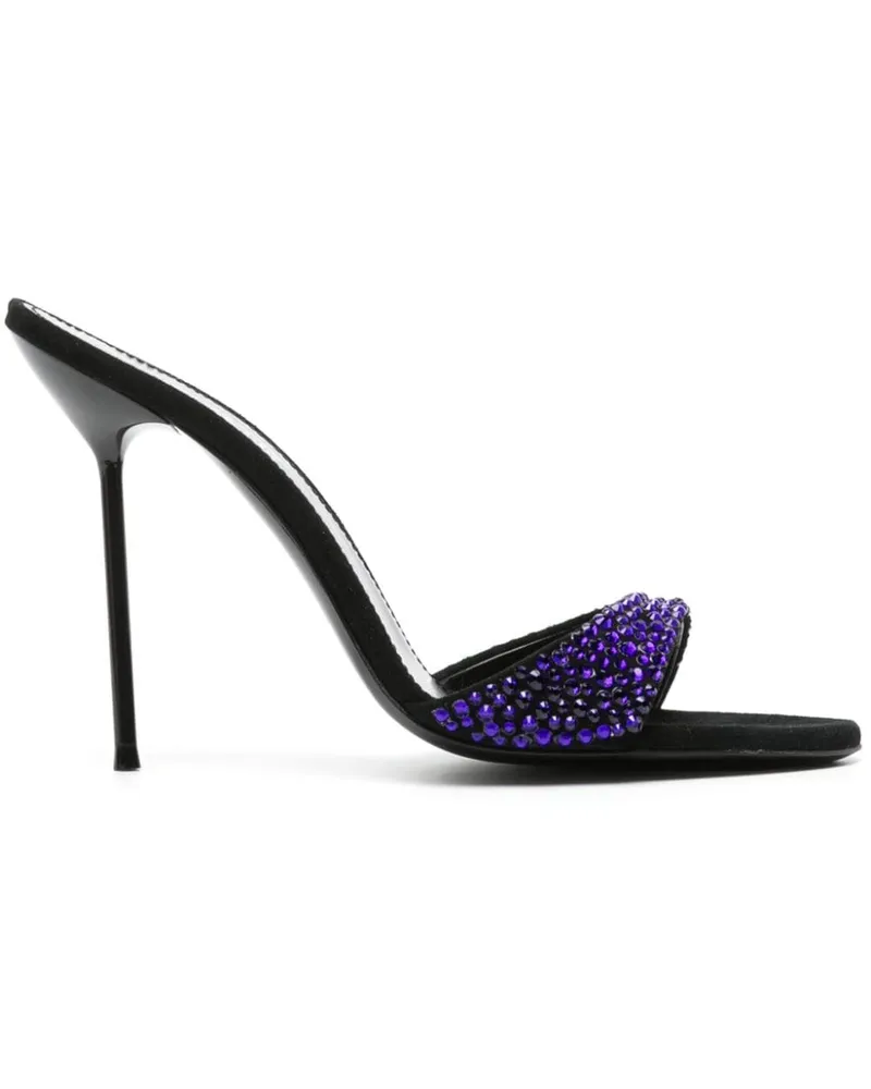 Paris Texas Holly Lidia Mules 105mm - Schwarz Schwarz