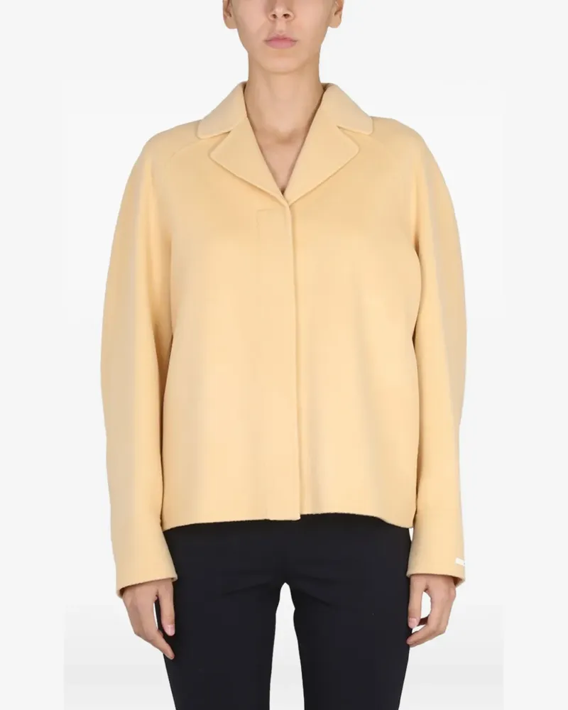 Max Mara Einreihiger Kurzmantel - Rosa Rosa